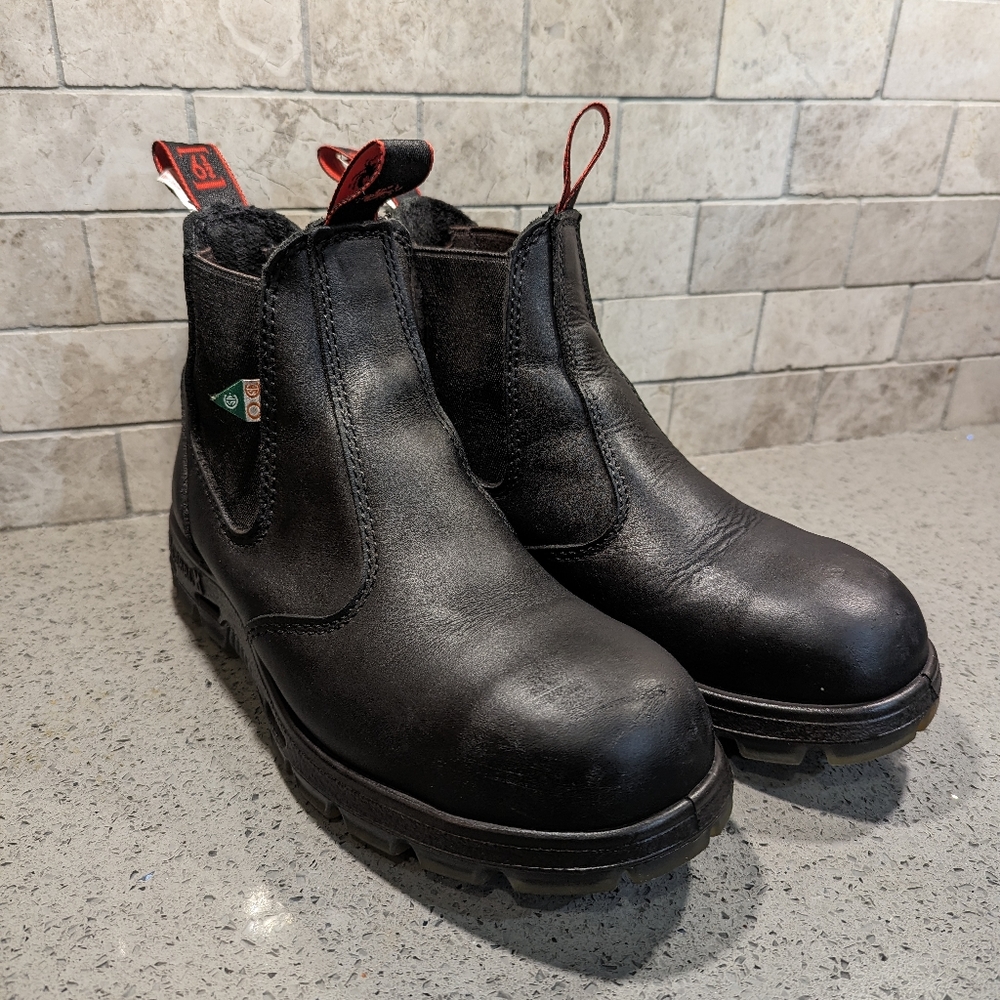 REDBACK Bobcat 6" Black Steel Toe Boots Men's Size 6.5EU / 7US - Picture 6 of 7